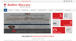 Desktop Screenshot of npfindia.com